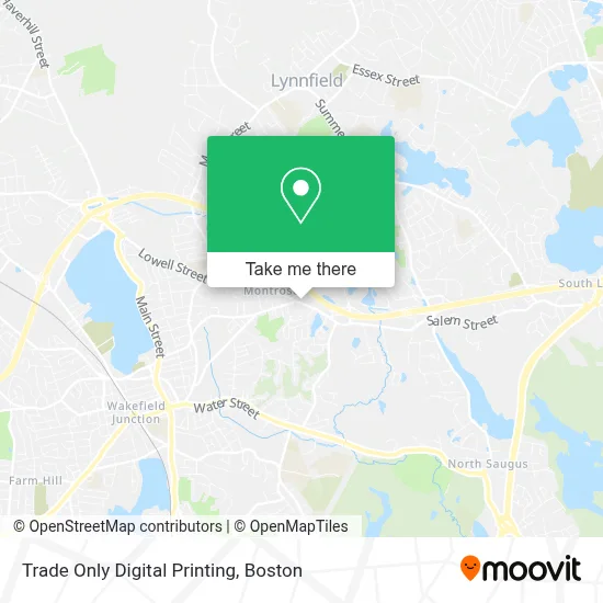 Trade Only Digital Printing map