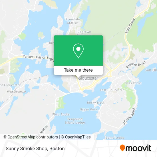 Sunny Smoke Shop map