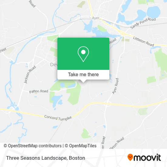 Three Seasons Landscape map
