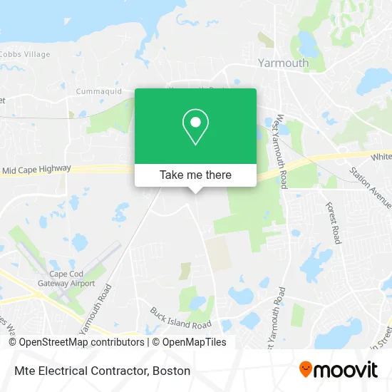 Mte Electrical Contractor map