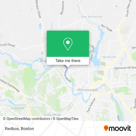 Redbox map