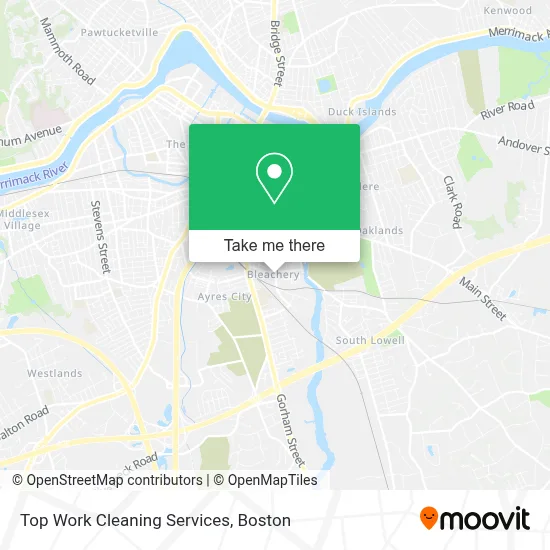Top Work Cleaning Services map