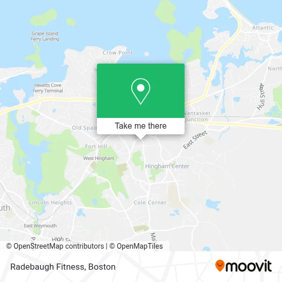 Radebaugh Fitness map