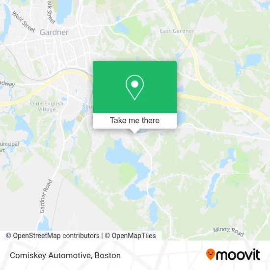 Comiskey Automotive map