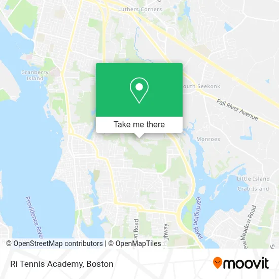 Ri Tennis Academy map