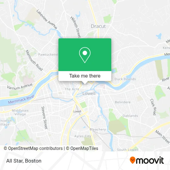 All Star map