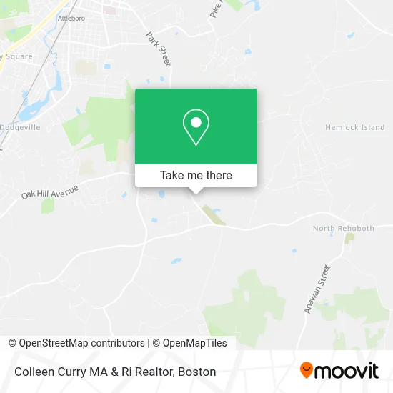 Colleen Curry MA & Ri Realtor map