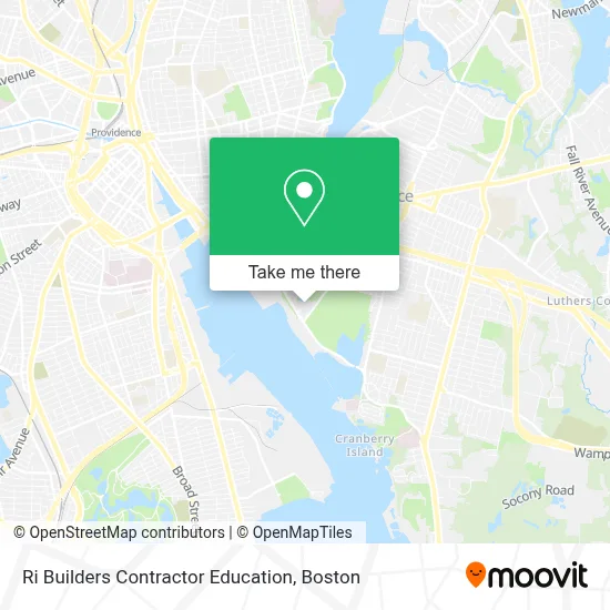 Ri Builders Contractor Education map
