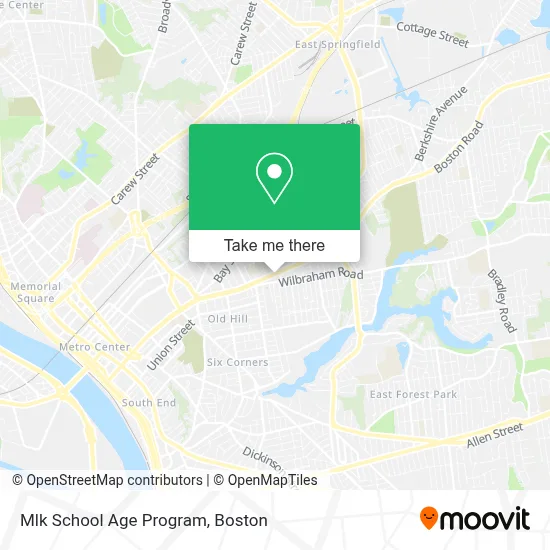 Mlk School Age Program map