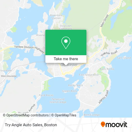 Try-Angle Auto Sales map