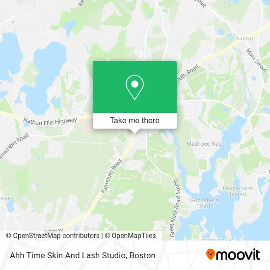 Ahh Time Skin And Lash Studio map