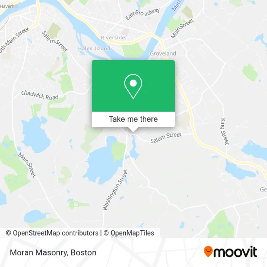 Moran Masonry map
