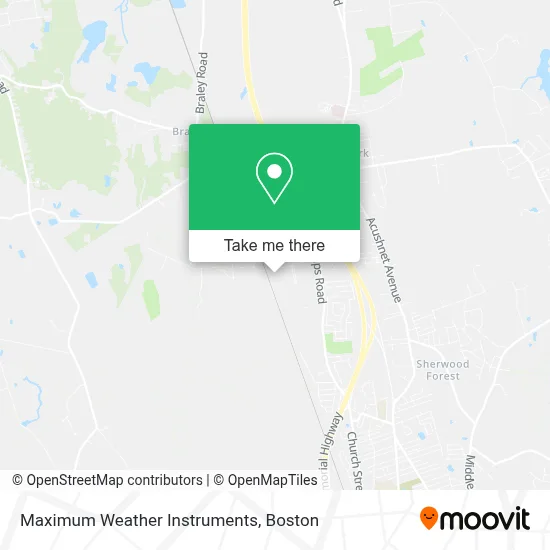 Maximum Weather Instruments map