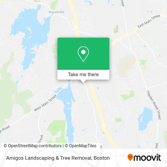 Amigos Landscaping & Tree Removal map