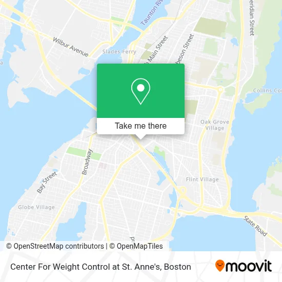 Center For Weight Control at St. Anne's map