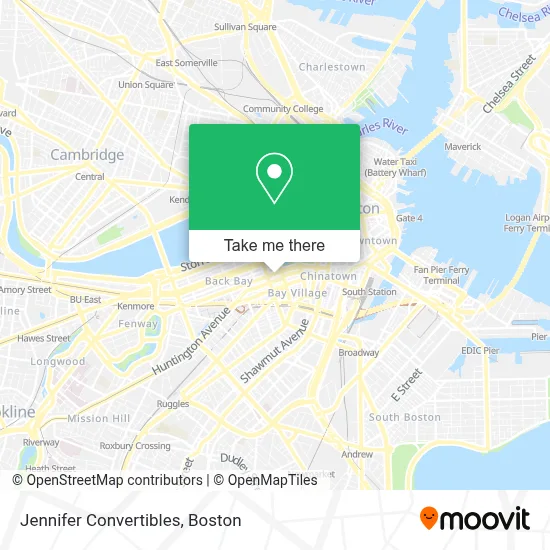 Jennifer Convertibles map