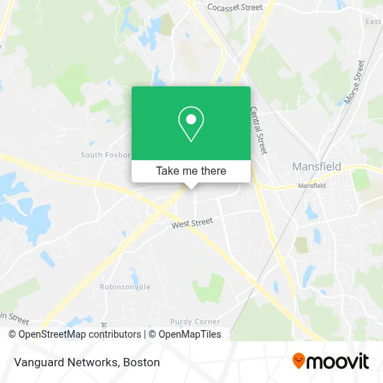 Vanguard Networks map