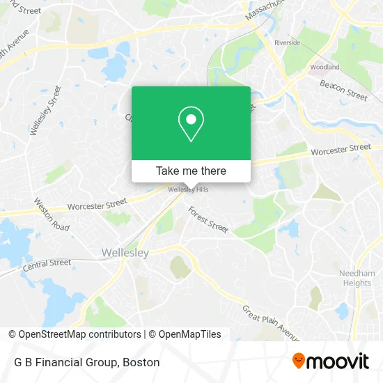 G B Financial Group map