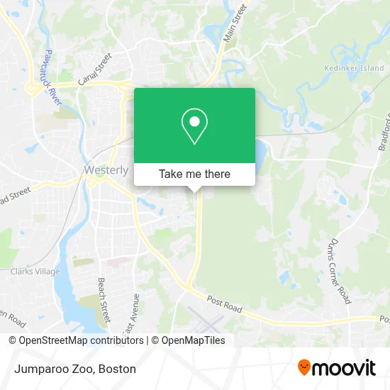 Jumparoo Zoo map