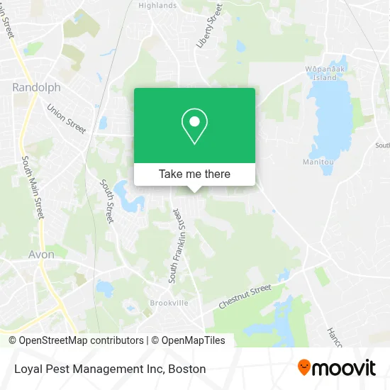 Loyal Pest Management Inc map