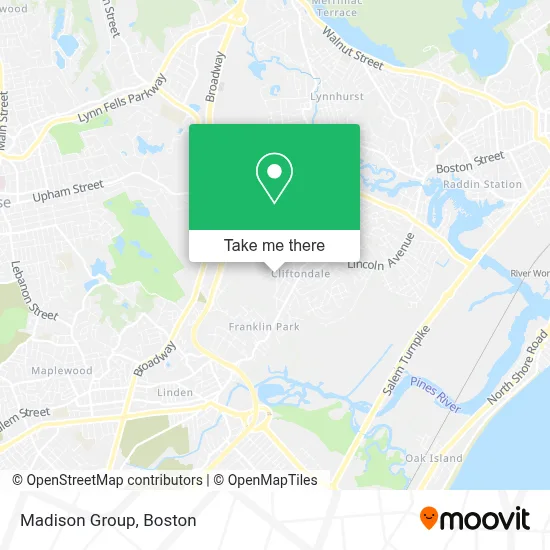 Madison Group map
