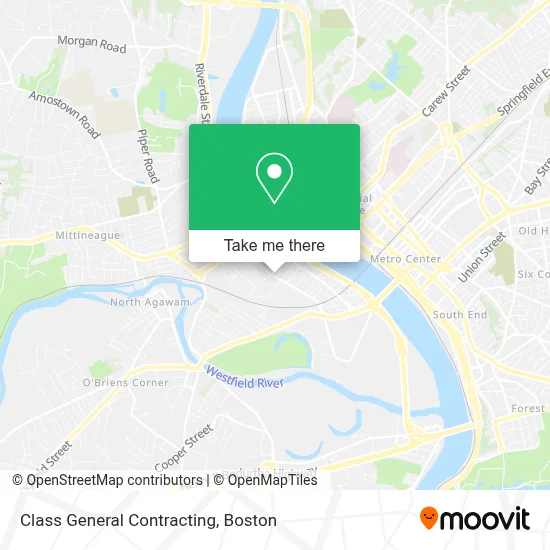 Class General Contracting map