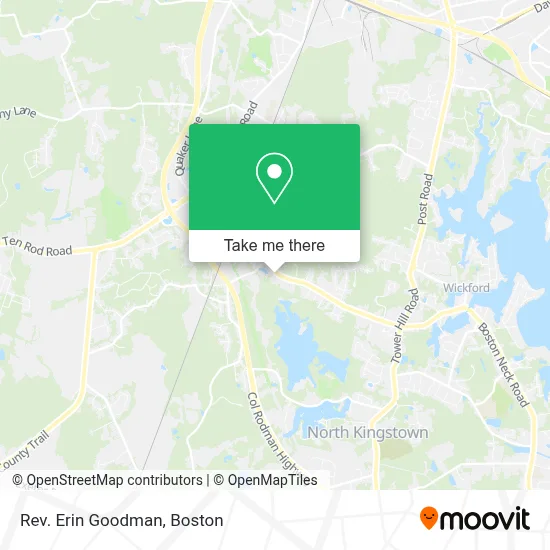 Rev. Erin Goodman map