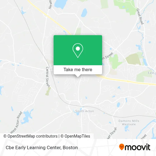 Cbe Early Learning Center map