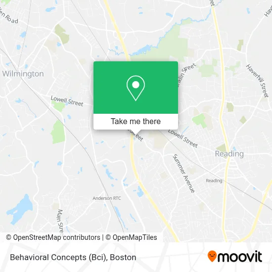 Behavioral Concepts (Bci) map