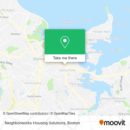 Neighborworks Housing Solutions map