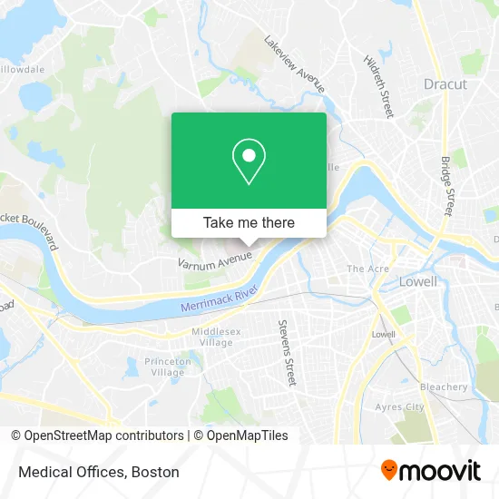 Medical Offices map