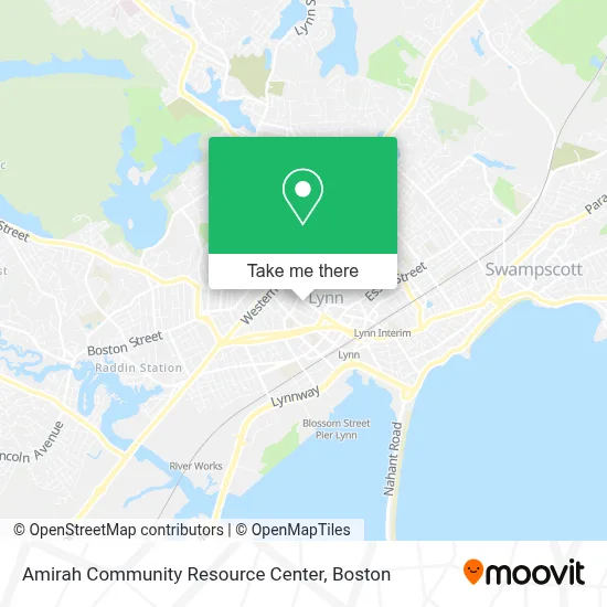 Amirah Community Resource Center map