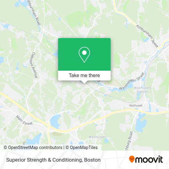 Superior Strength & Conditioning map