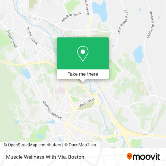 Muscle Wellness With Mia map