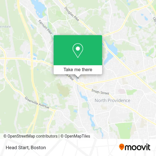 Head Start map