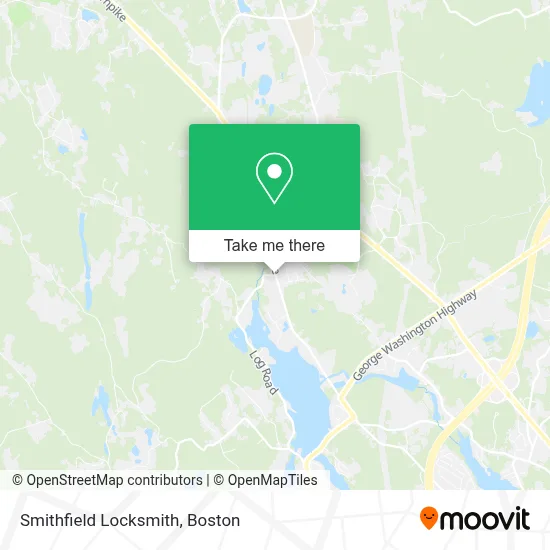 Smithfield Locksmith map