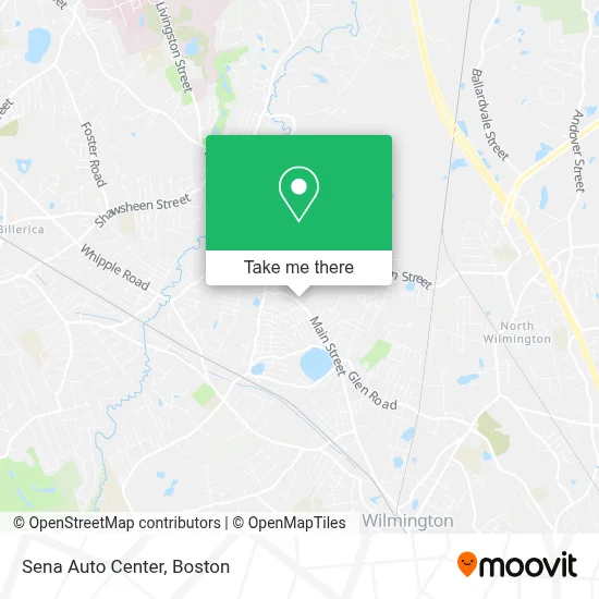 Sena Auto Center map