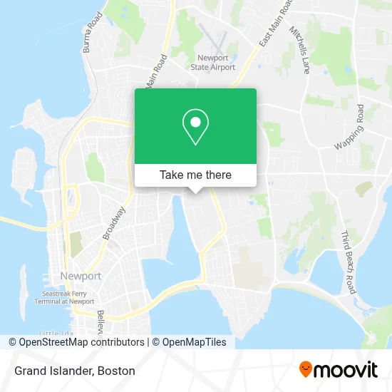 Grand Islander map