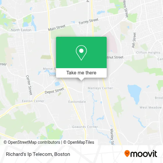 Richard's Ip Telecom map