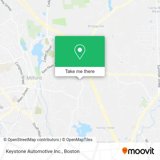 Keystone Automotive Inc. map