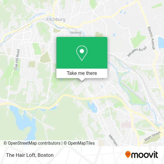 The Hair Loft map
