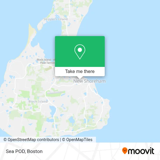 Sea POD map