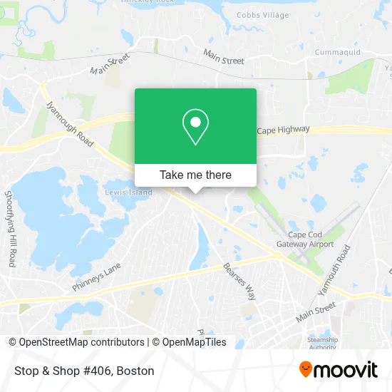 Stop & Shop #406 map