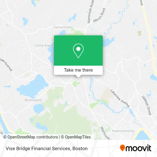 Vise Bridge Financial Services map