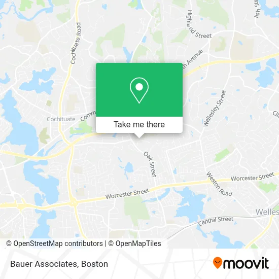 Bauer Associates map