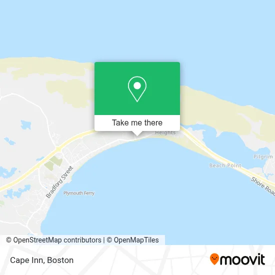 Cape Inn map
