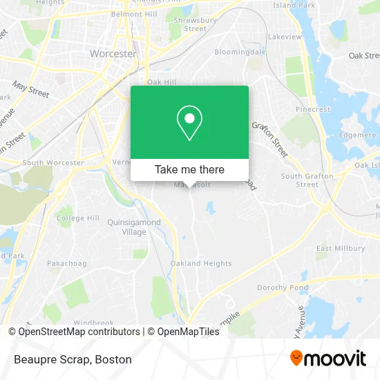 Beaupre Scrap map