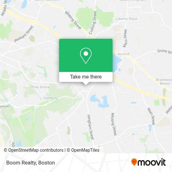 Boom Realty map