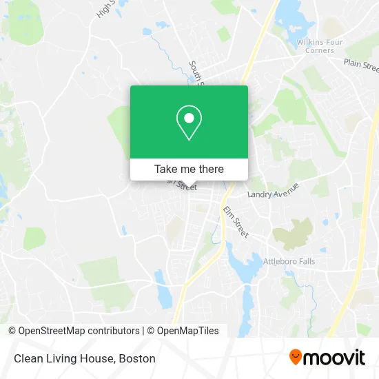 Clean Living House map