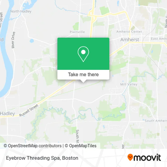 Eyebrow Threading Spa map